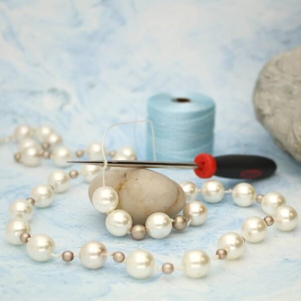 Metal Beads Awl Plastic Handle