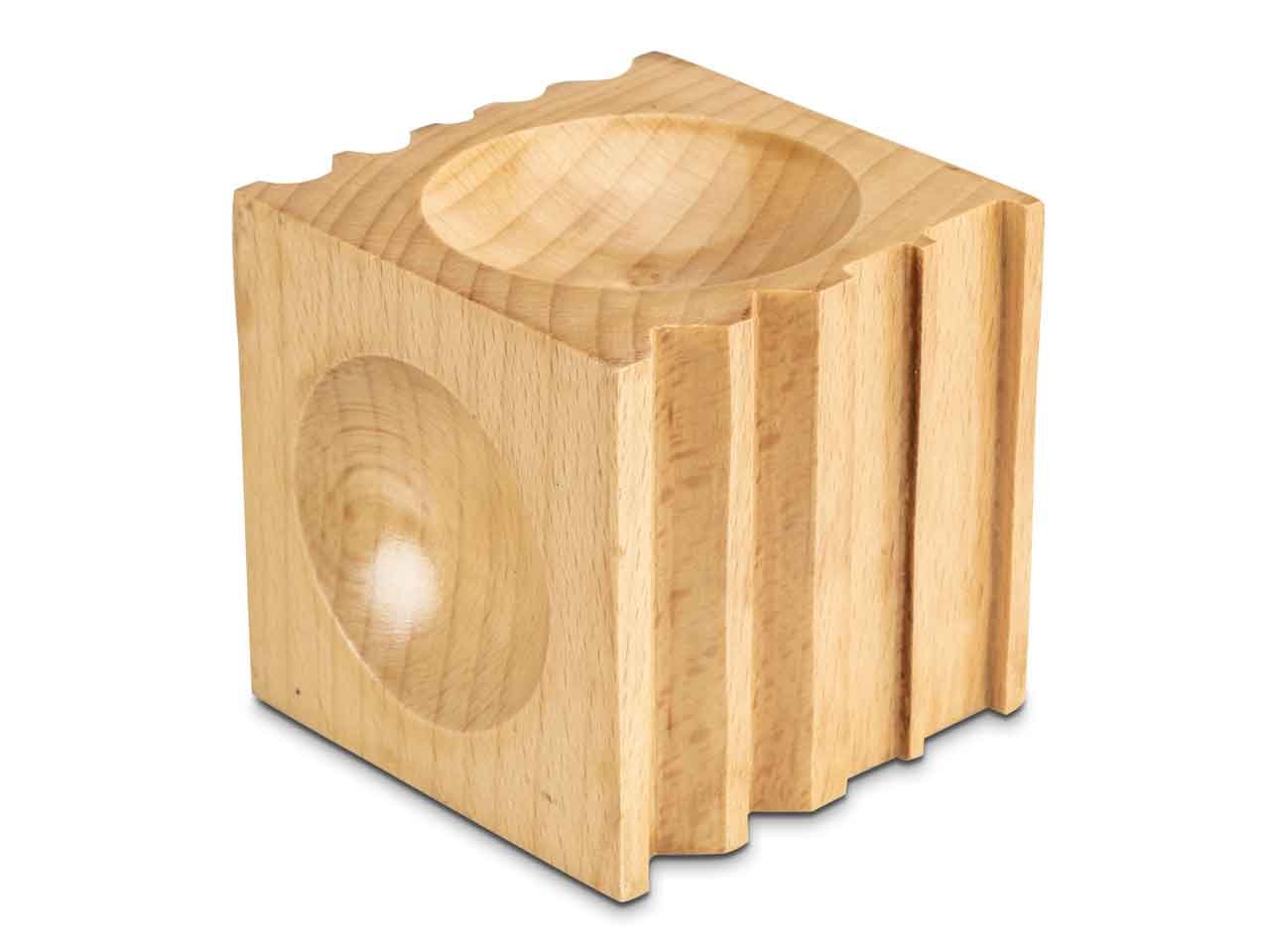 WOOD BLOCK 70 X 70 MM Wood Block 70 x 70 mm - Image 1