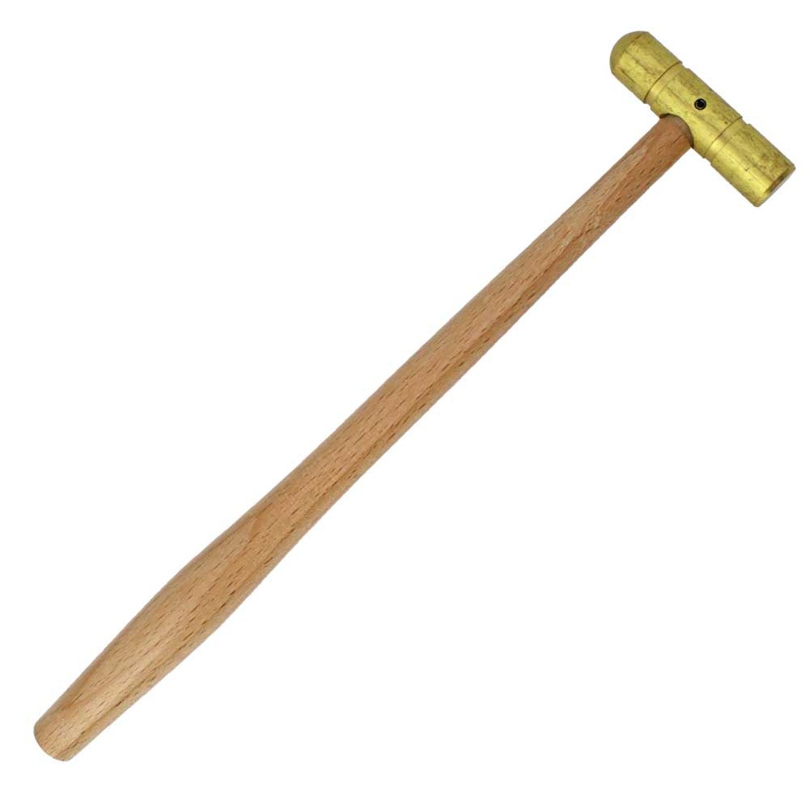 brass hammer flat and round Brass Hammer with Flat and Round Heads - Image 1