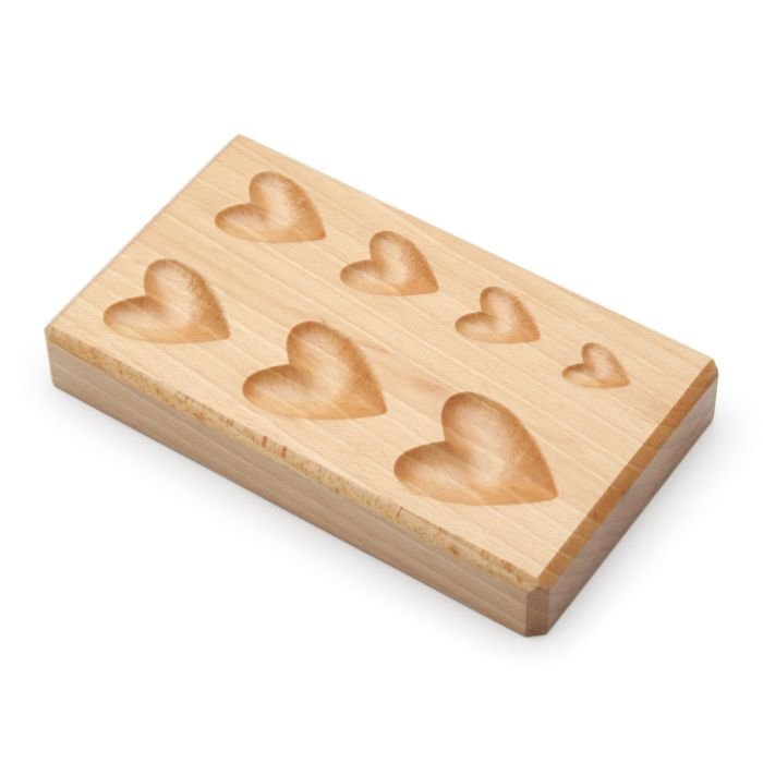 heart wooden dapping block Heart Wooden Dapping Block - Image 1