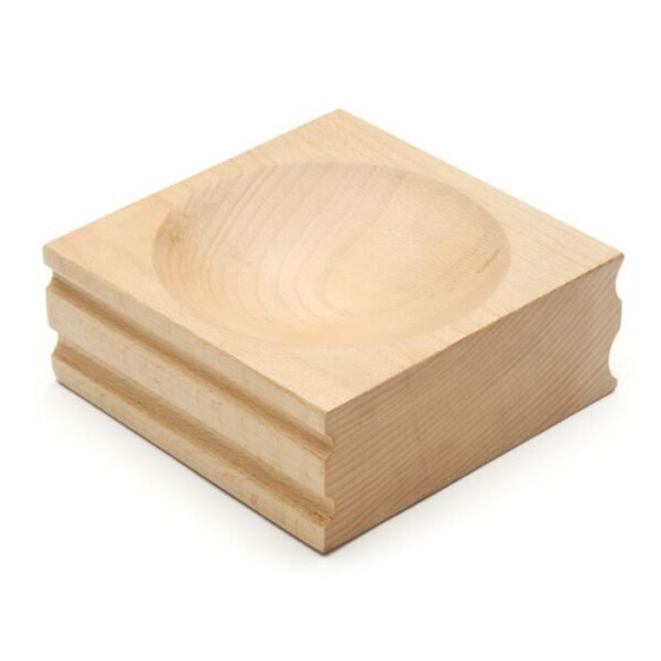 Large Wood Dapping Block (6 x 6 inches)