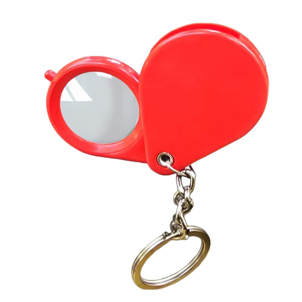 plastic eye loupe keychain Plastic Eye Loupe Keychain - Image 1